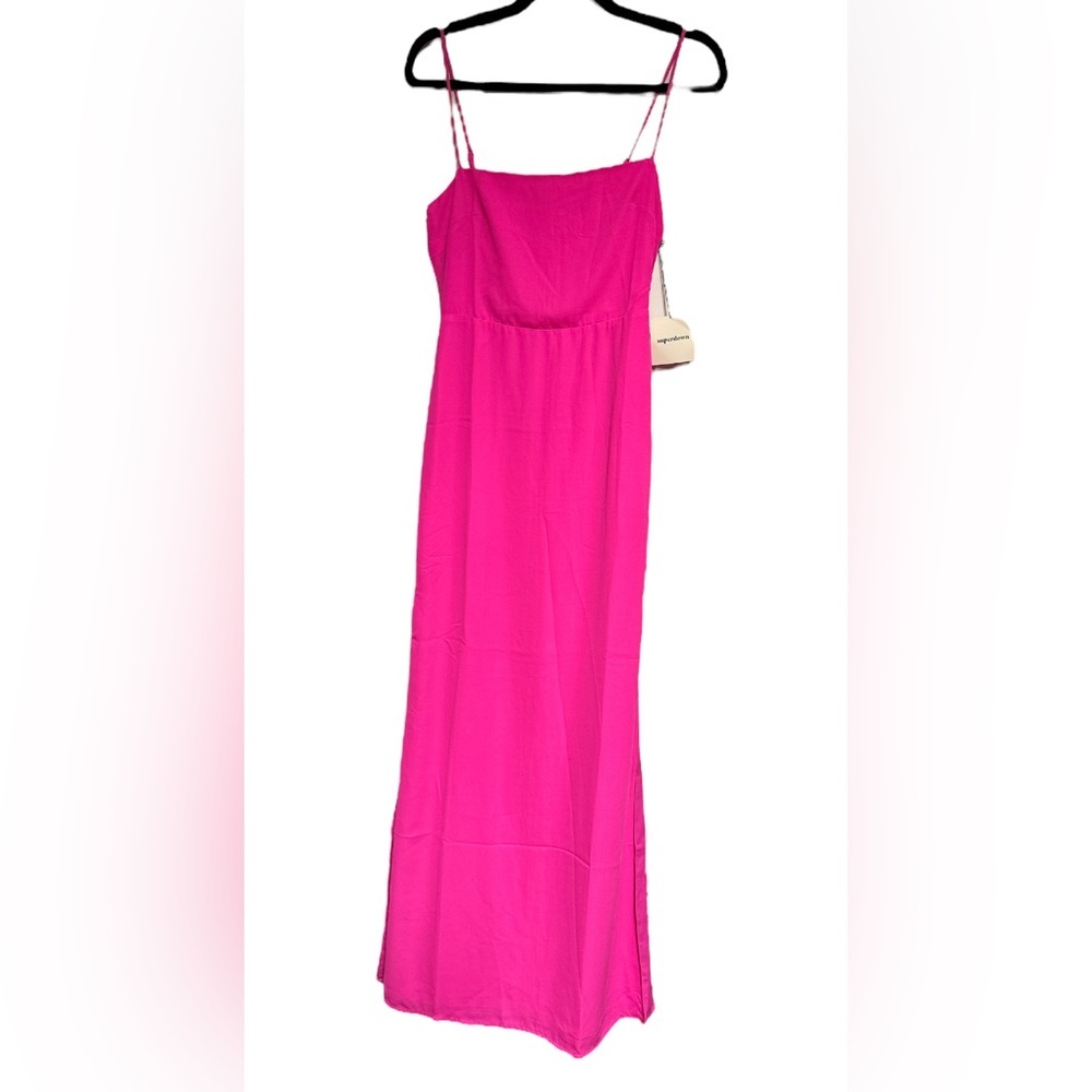 REVOLVE superdown Addison Maxi Dress in Pink Barbie Core - Picture 4 of 5